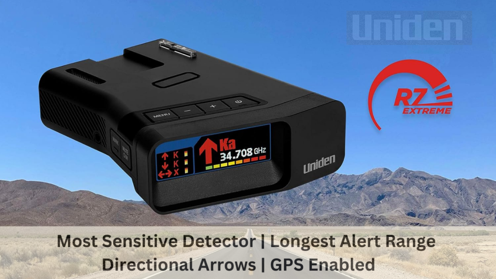 Uniden R7 Red GPS Enabled