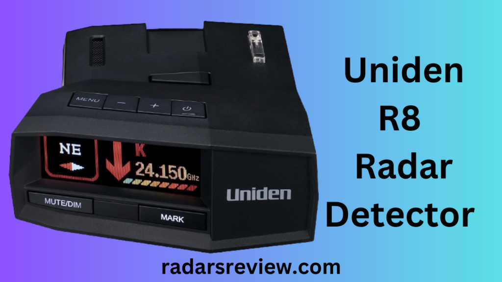 Uniden R8 Radar Detector